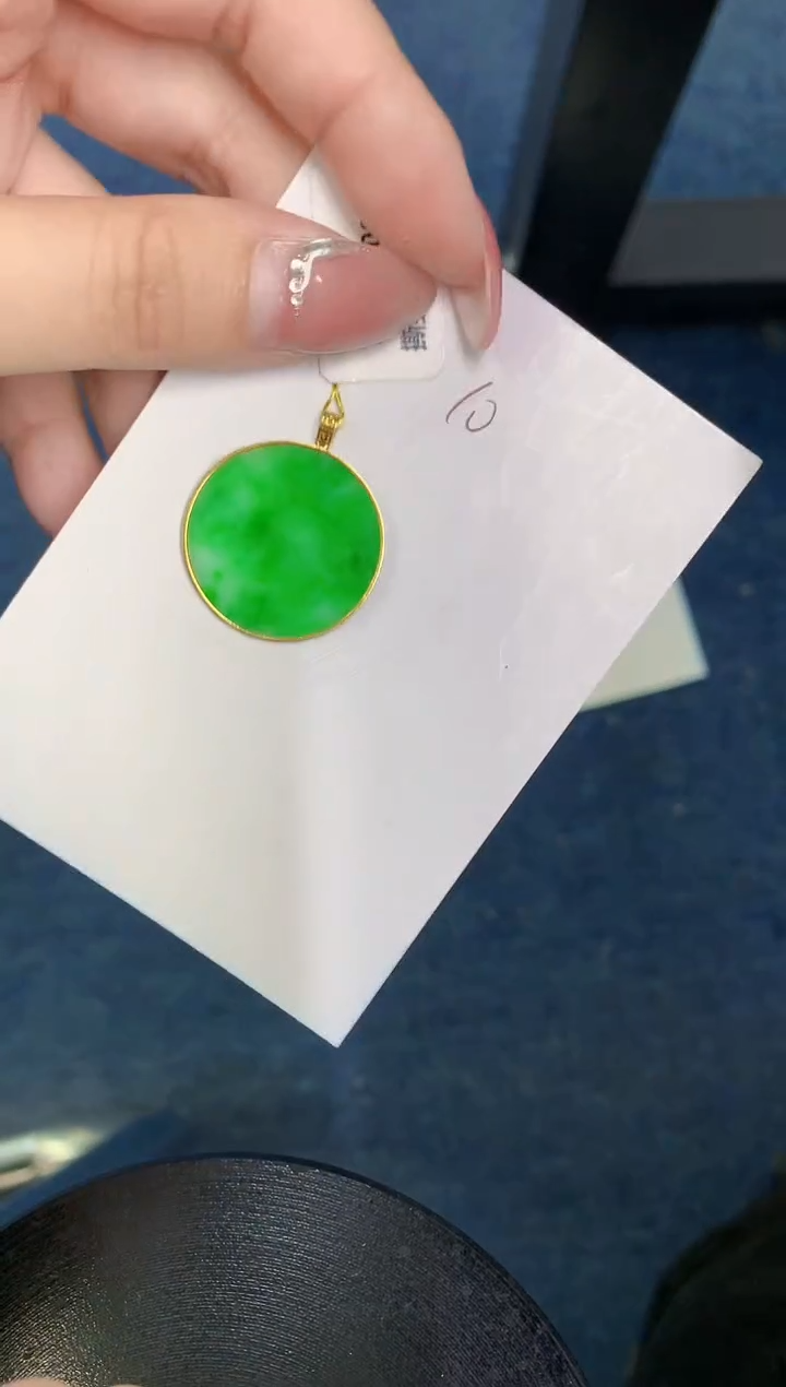 【闪购商品】翡翠颈饰18K金镶嵌000000000