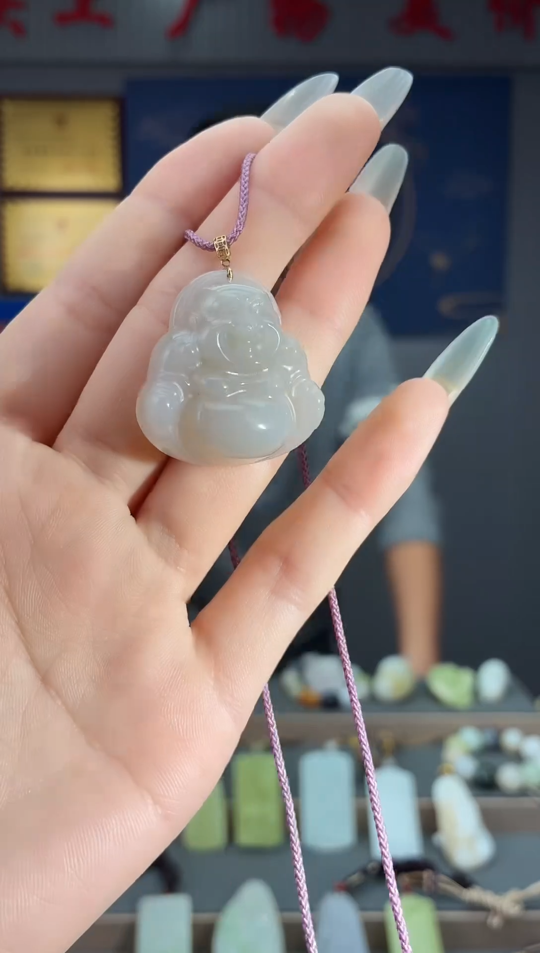 颈饰未镶嵌和田玉1