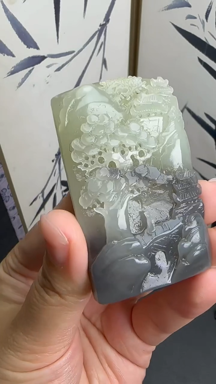 吊坠(不含链)未镶嵌和田玉JJD1128069多样性发一