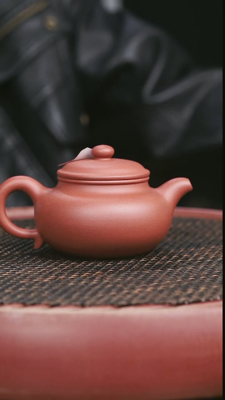 茶壶紫砂6号老红泥仿古200CC
