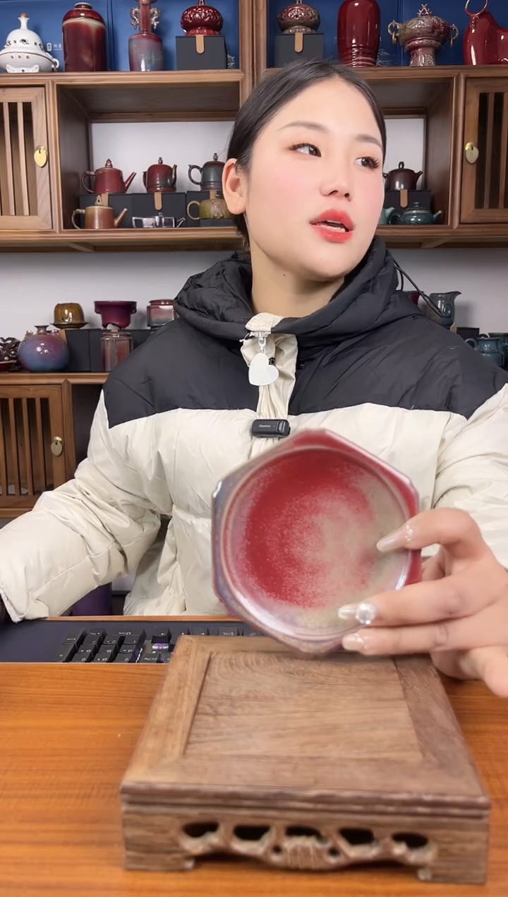 【闪购商品】瓷片钧尚源钧瓷杯垫