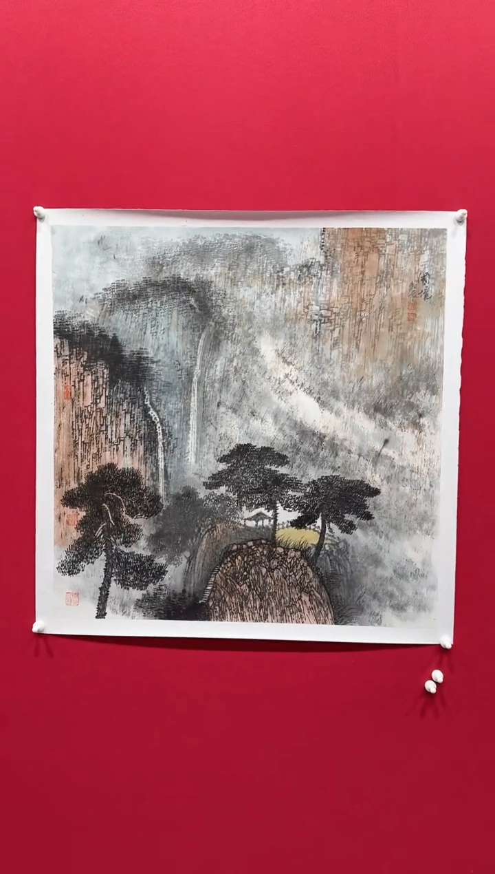 【闪购商品】国画李国境68*68.........