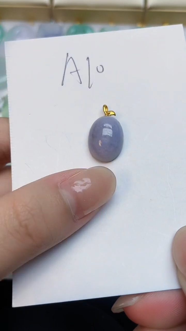 【闪购商品】翡翠颈饰18K金镶嵌00000000