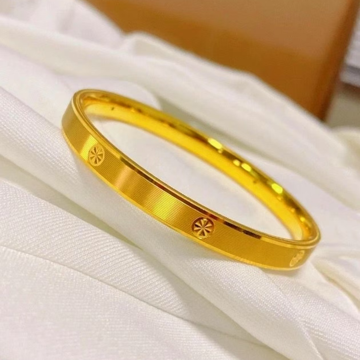 足银手镯 【卡6】卡家米字手镯