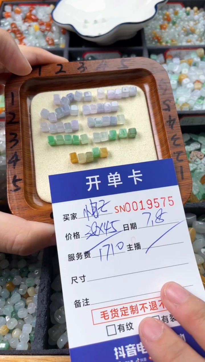 翡翠未镶嵌颈饰?****️00019575