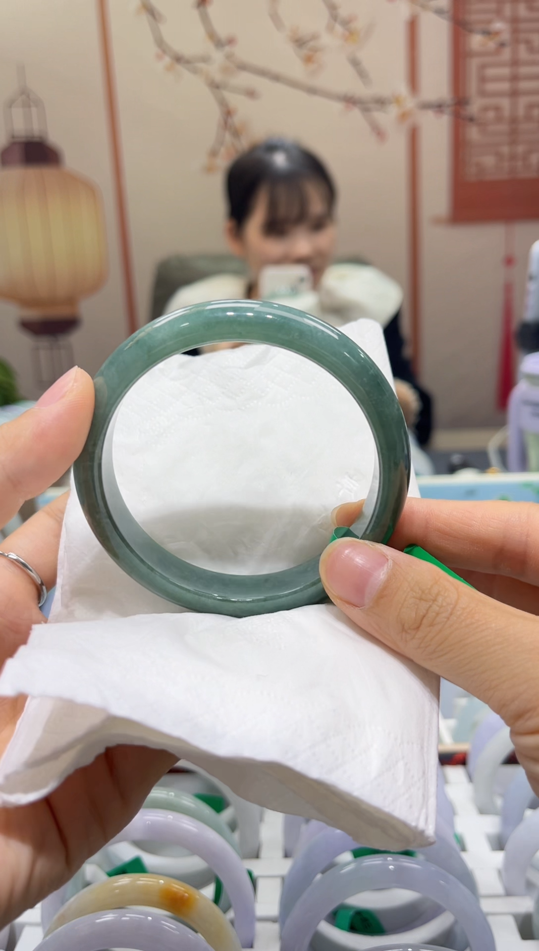 翡翠手镯未镶嵌00007263