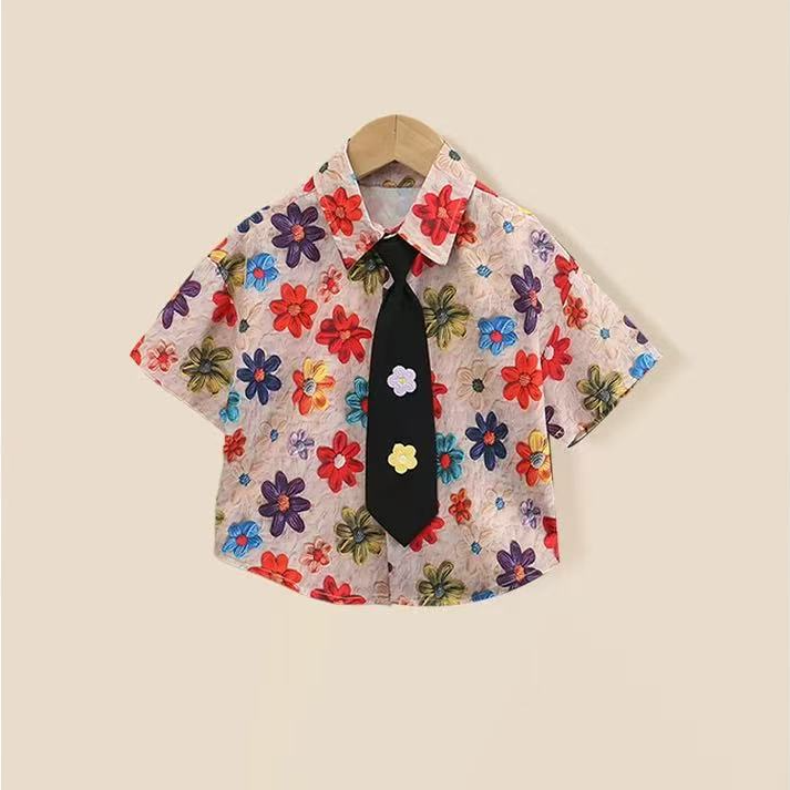 男女童装百搭帅气夏季卡通（直播链接）