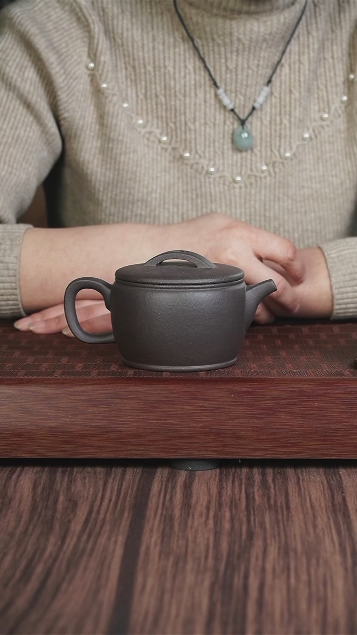 【闪购商品】紫砂茶壶高温 天青  高汉瓦