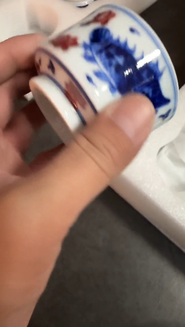 瓷片景德镇瓷器茶器茶杯