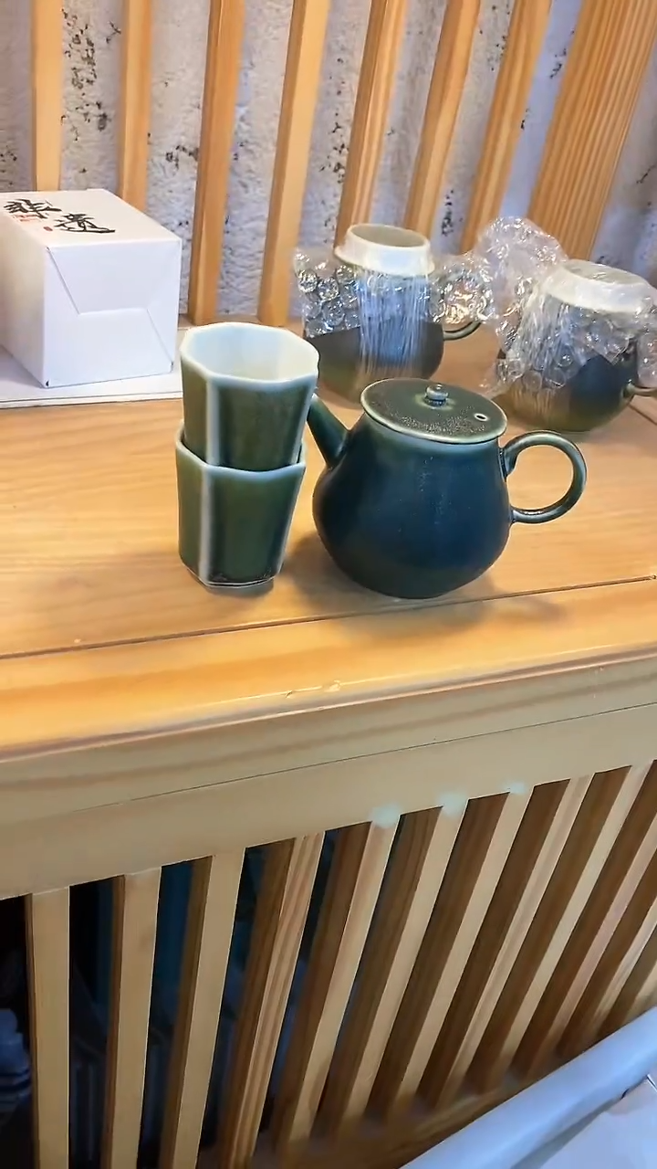 瓷片陶瓷茶器孤品1套