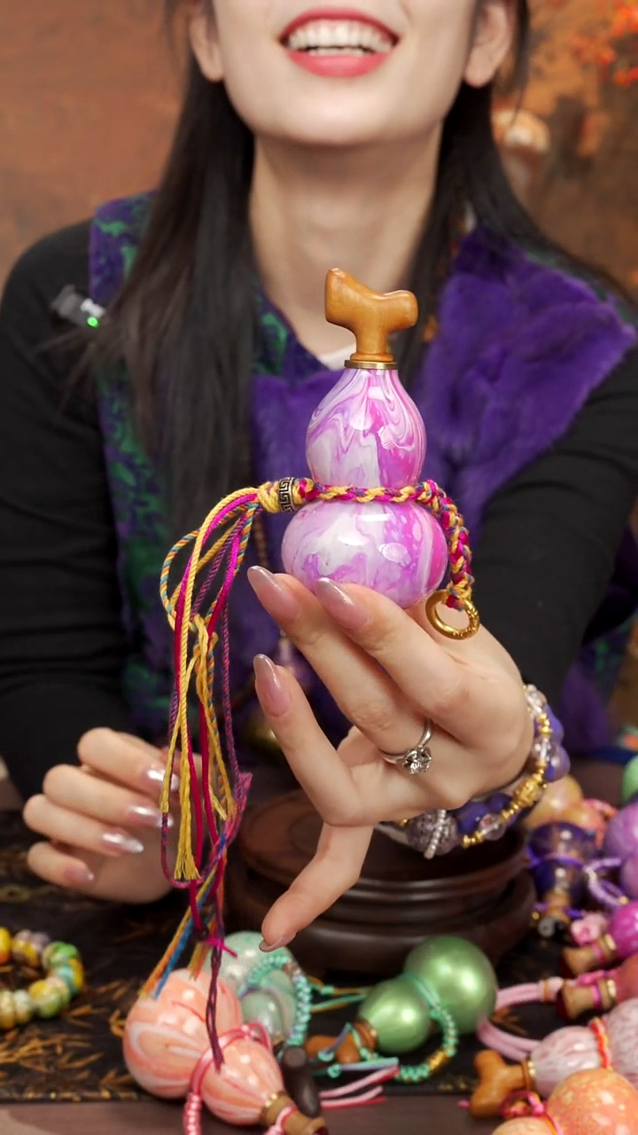 548--大漆开口小葫芦----88