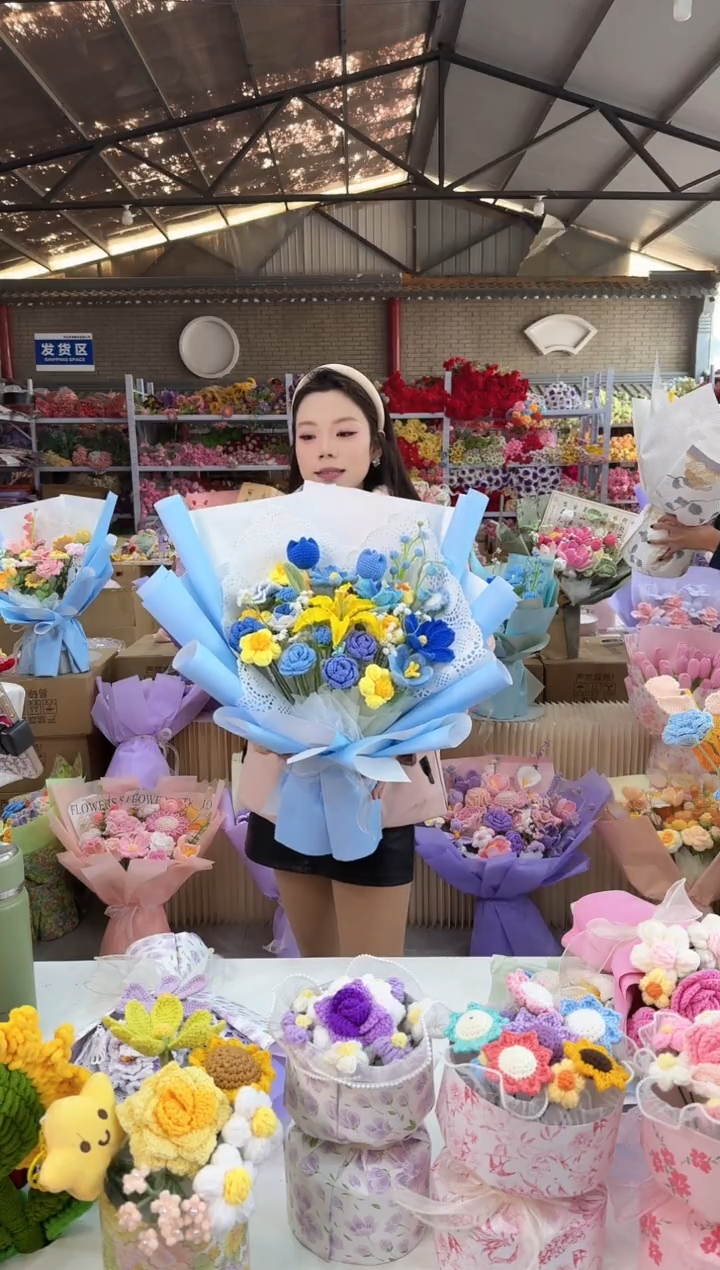 非遗手工花束，孤品清仓