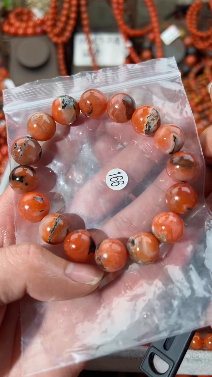【闪购商品】南红玛瑙手串未镶嵌13+