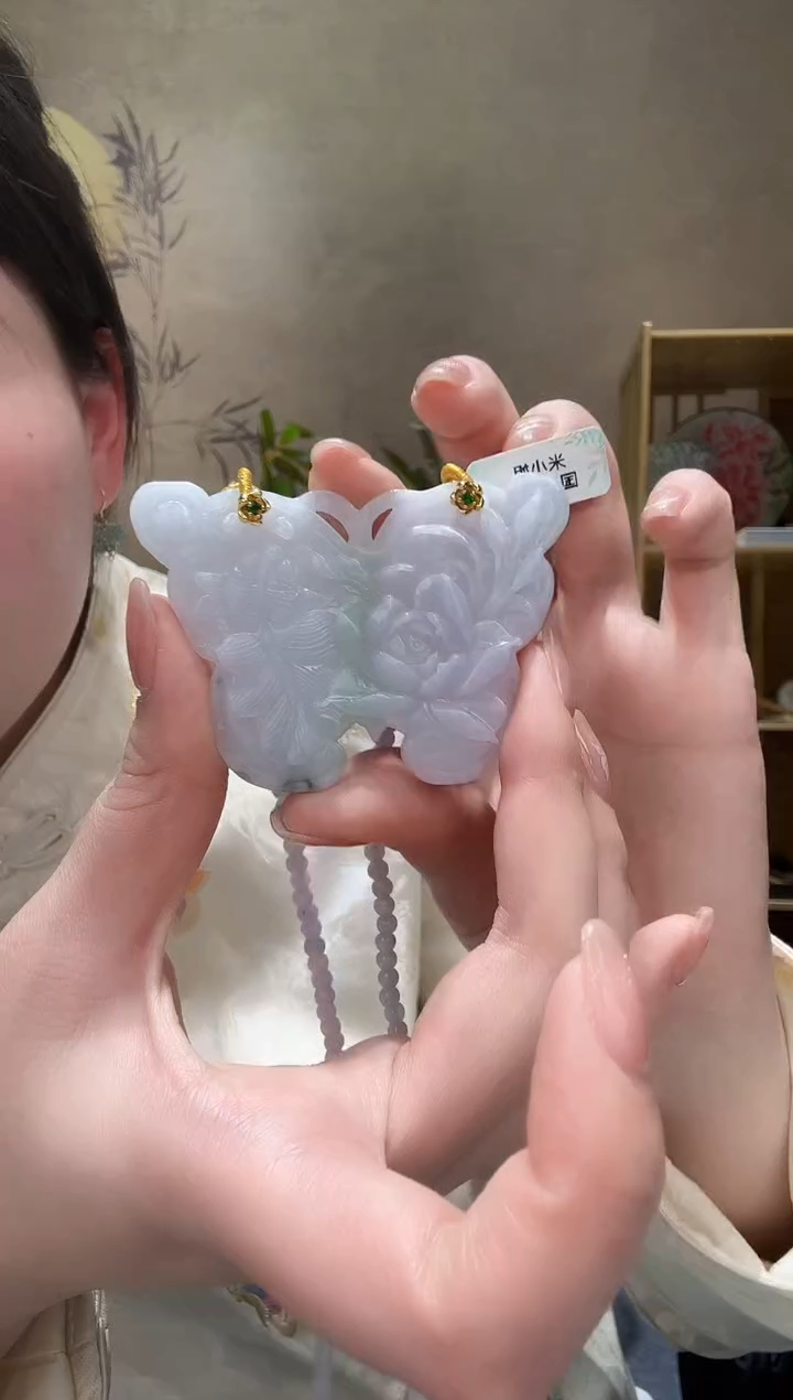 【闪购商品】翡翠颈饰未镶嵌吊坠