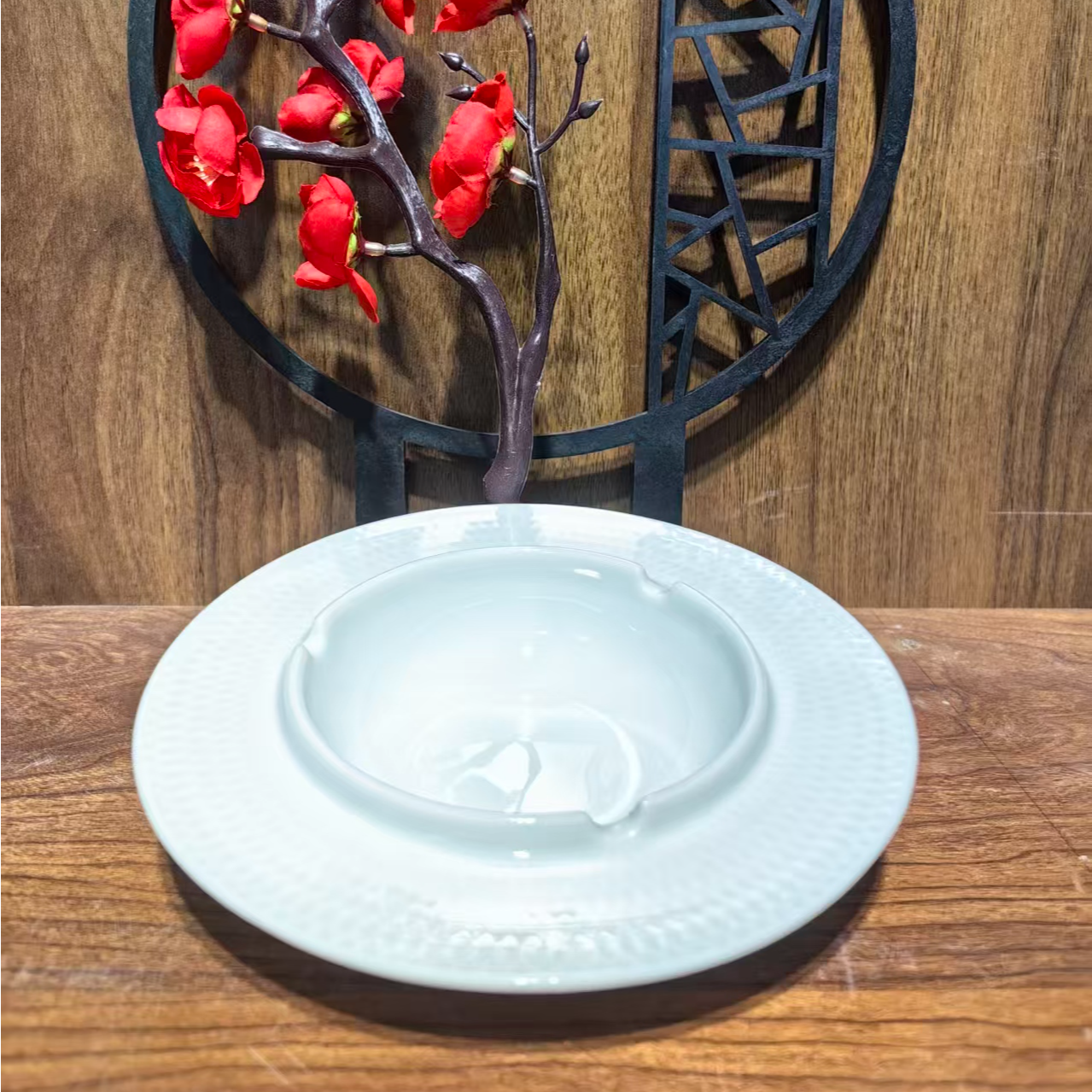 仿古瓷 A918景德镇制陶瓷烟灰缸一件