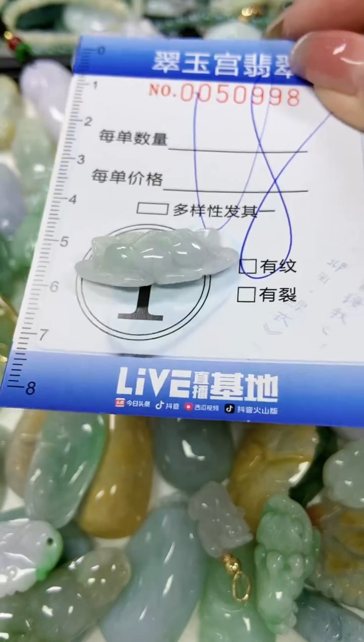 【闪购商品】翡翠颈饰未镶嵌闪购0050998