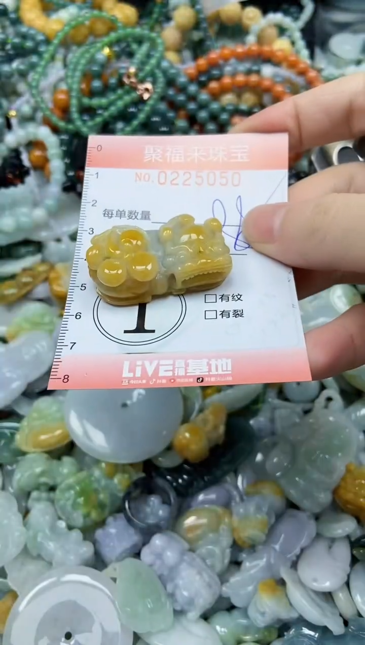 未镶嵌挂件翡翠闪购0225050