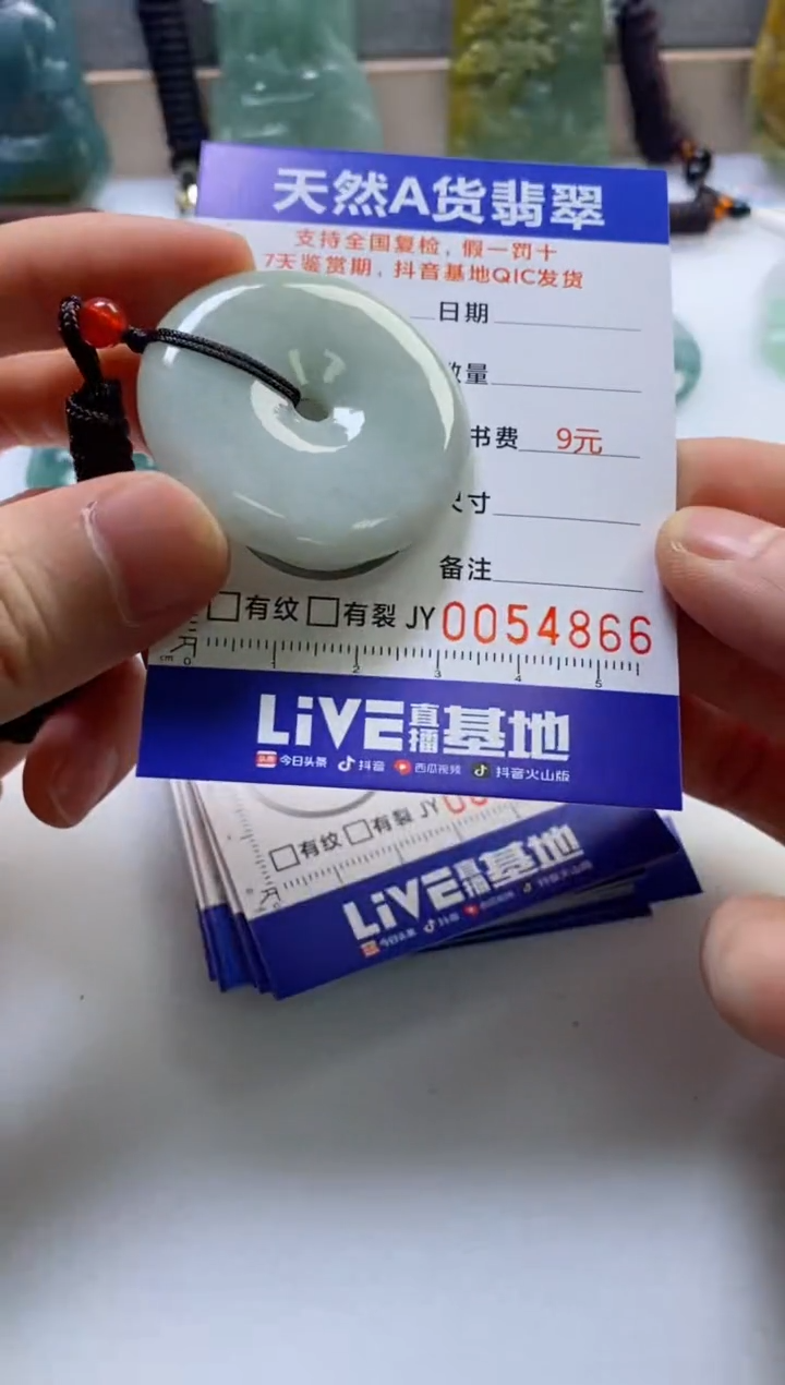 【闪购商品】翡翠挂件未镶嵌            