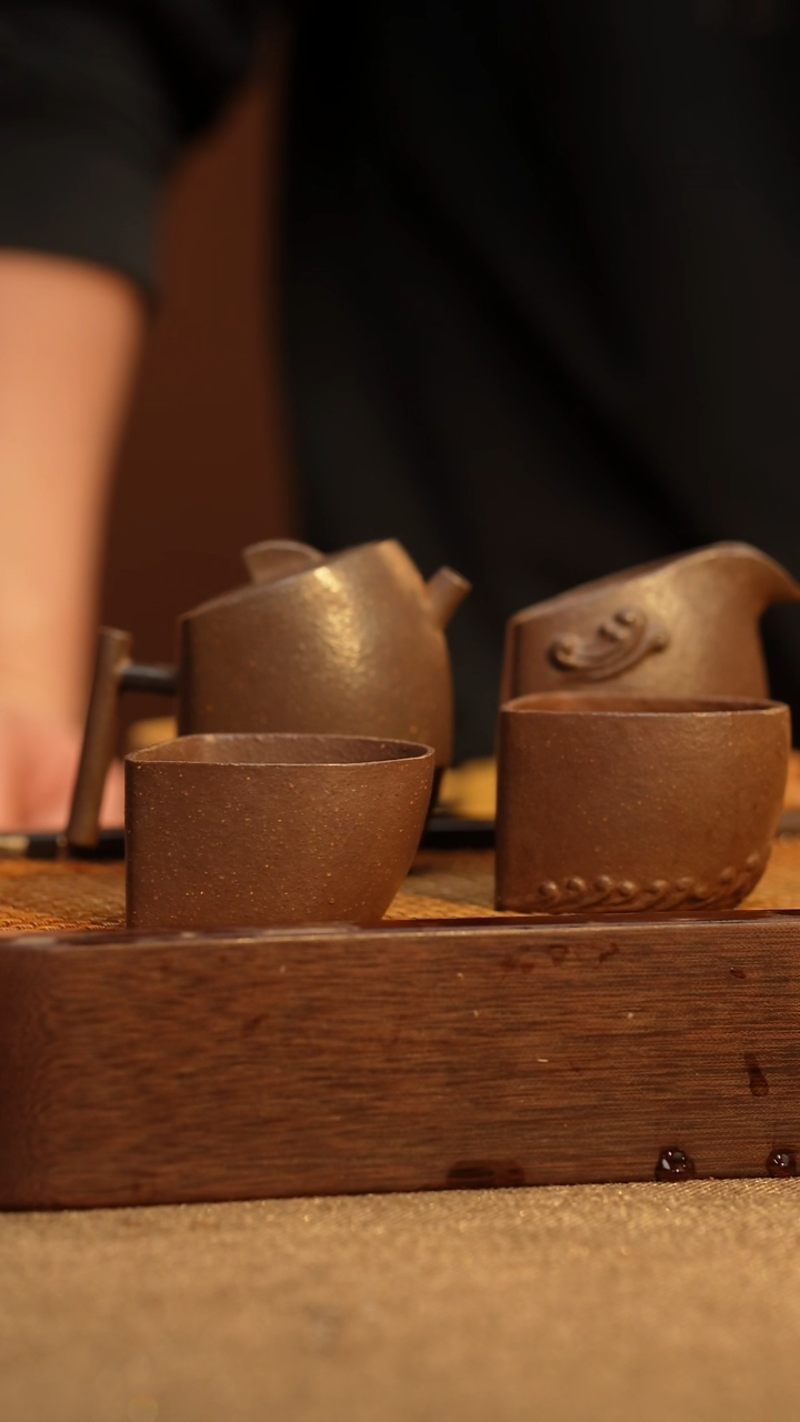 茶壶紫砂天青杨帆套组