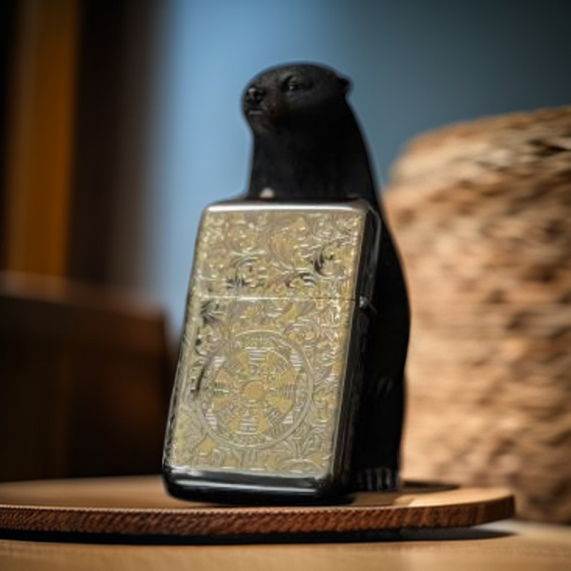 唐草花版山鬼花钱（配官方礼盒证书）L