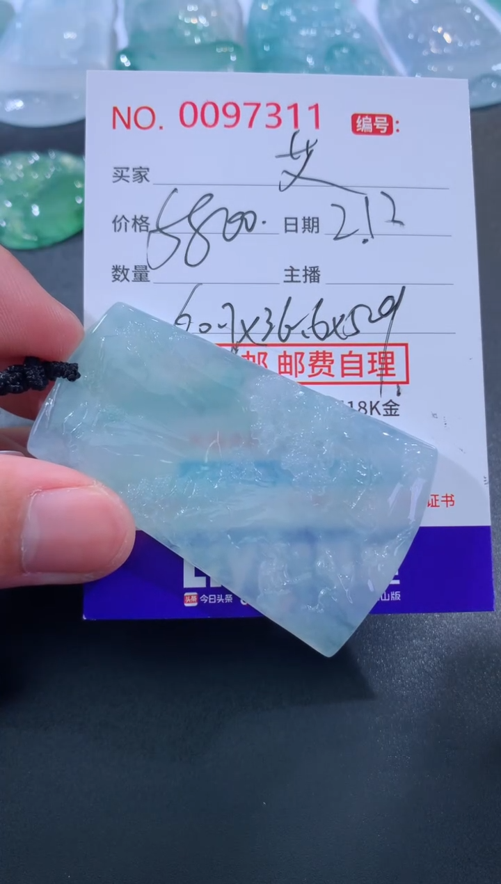 【闪购商品】翡翠颈饰未镶嵌艾艾