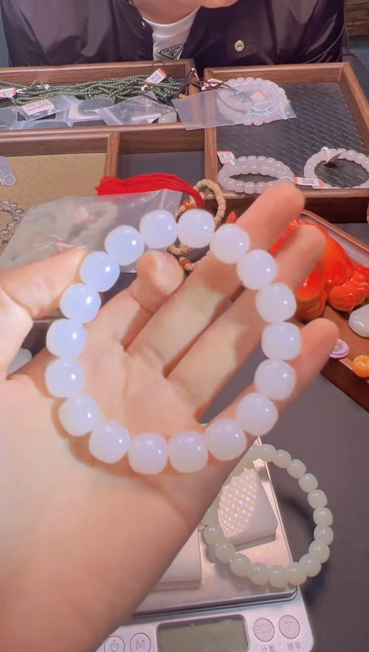 未镶嵌手串和田玉小****)JKZ100001