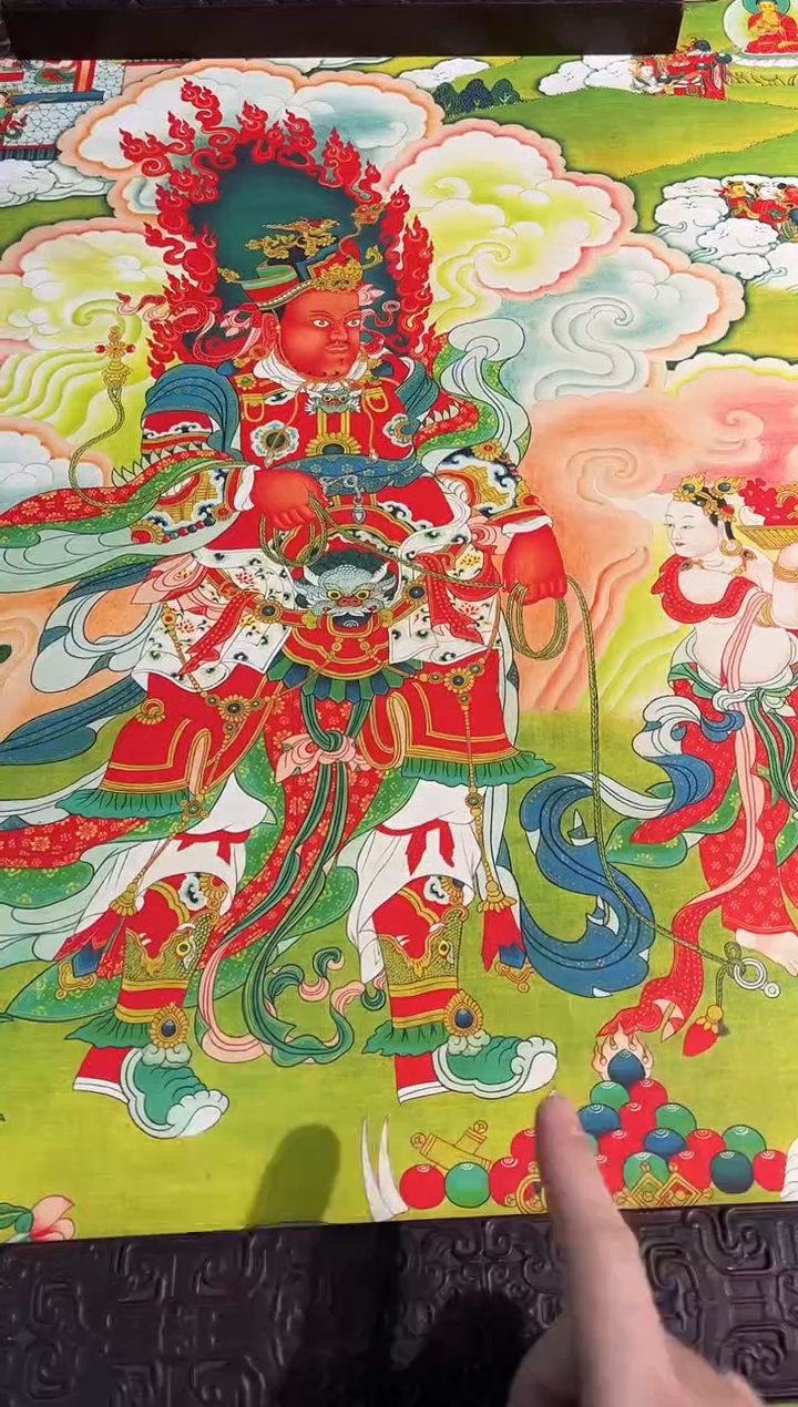 卷轴画路路的唐卡tk160