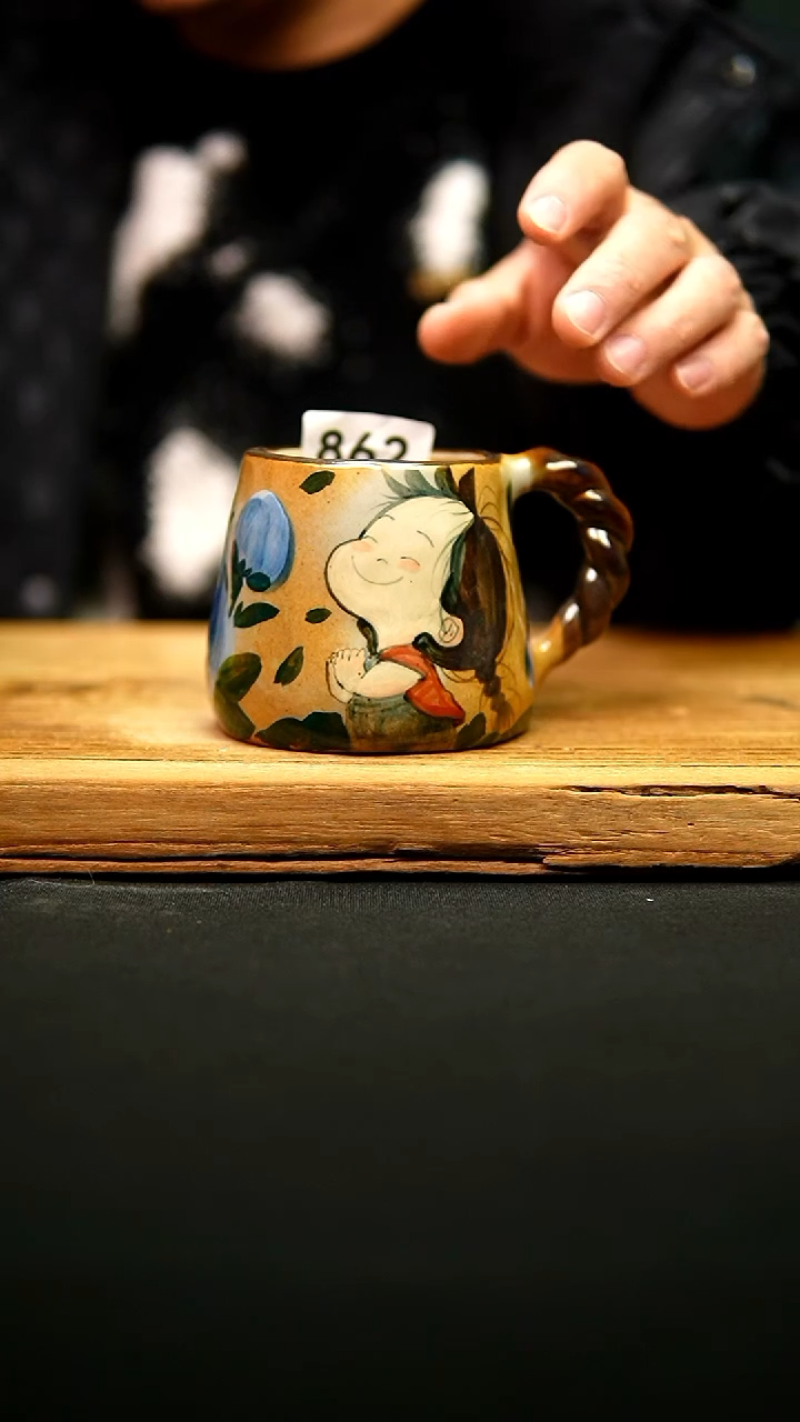 @@陶园瓷舍@@纯手工手绘@高温釉下彩