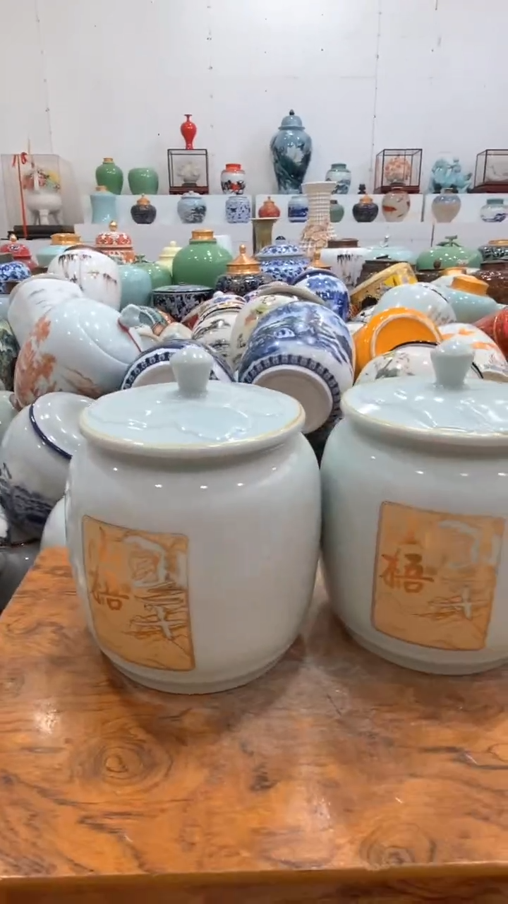 摆件茶叶罐密封罐储存罐