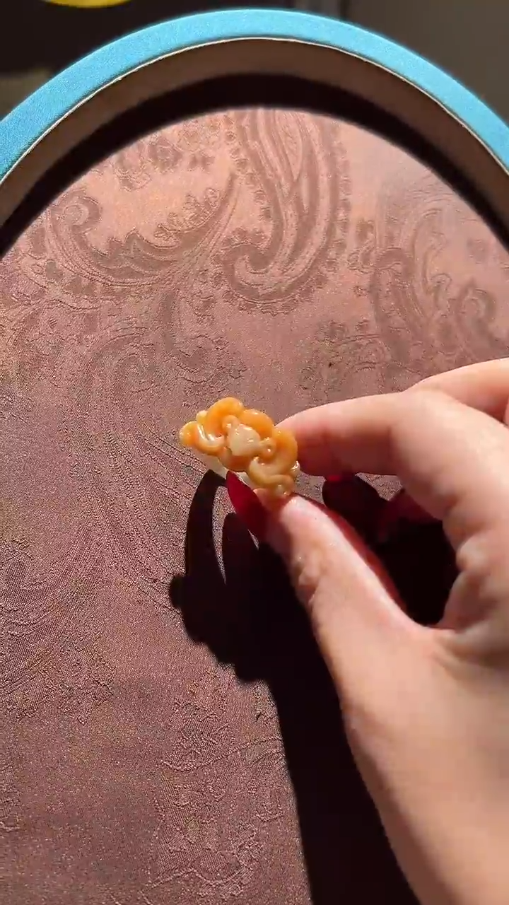 【闪购商品】翡翠戒圈未镶嵌红翡绿翠 11号