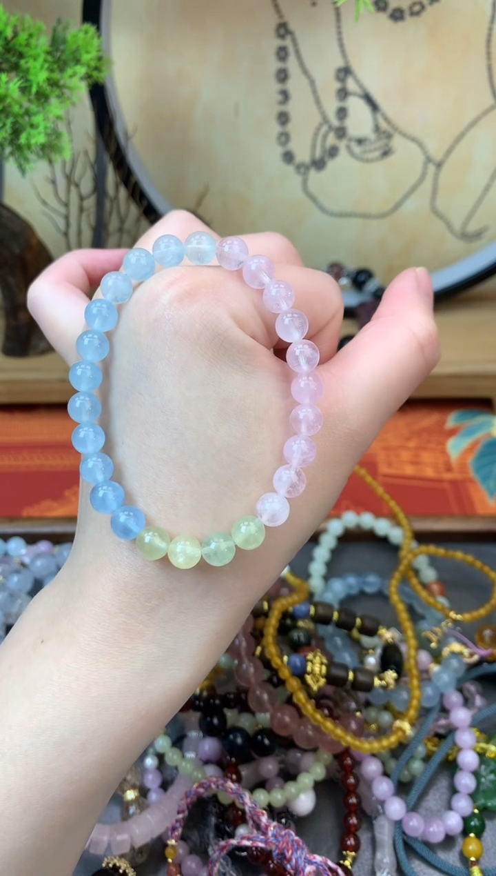 【闪购商品】海蓝宝石手链未镶嵌152