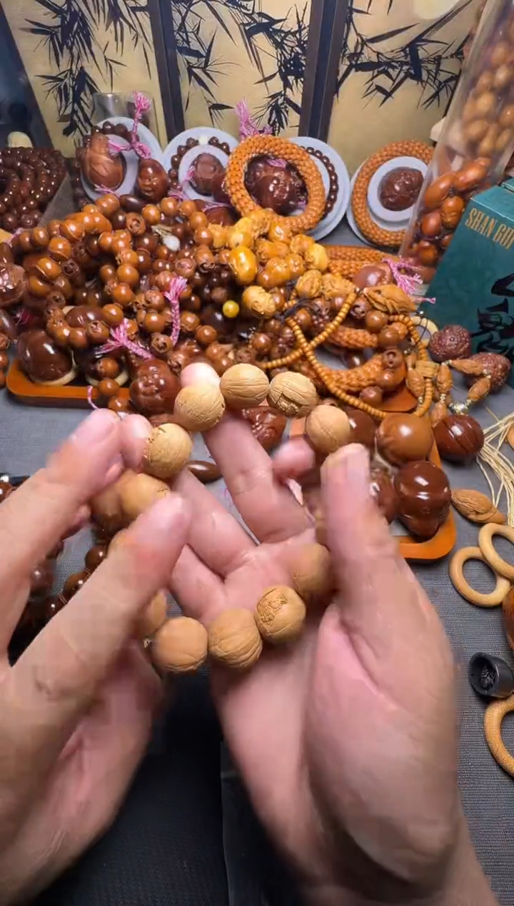 手串橄榄核猴头光头强