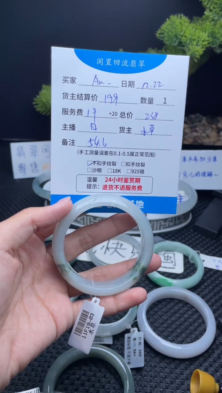 未镶嵌手镯翡翠A****?手镯