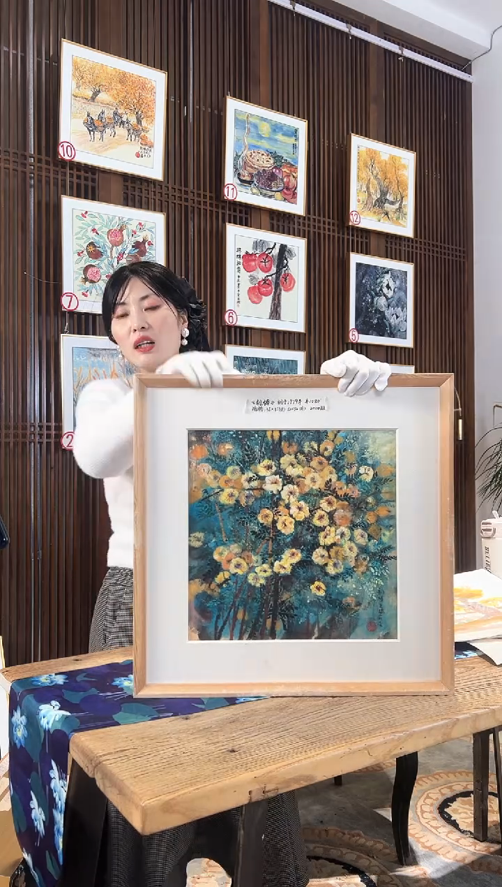 版画耿玉琨名章限量版画S