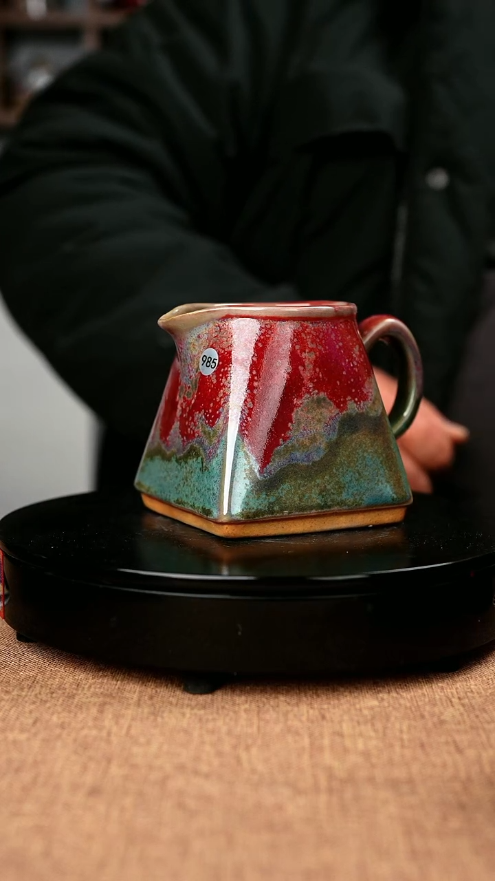 【闪购商品】985#省工一级品原矿钧瓷炉钧釉公道杯