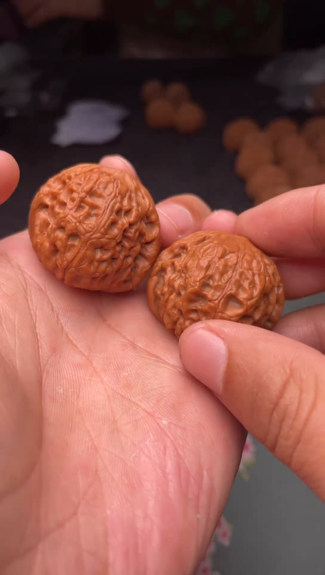 把件文玩核桃a220  大团圆 34尺