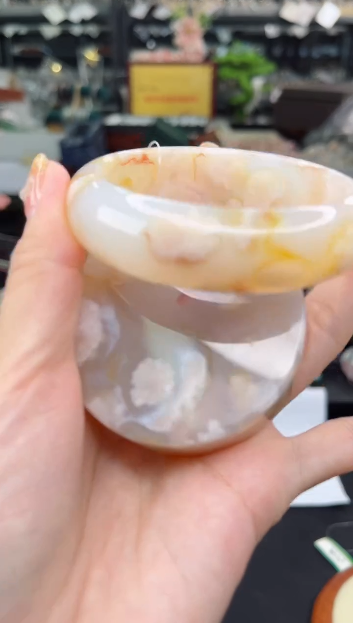 【闪购商品】石英质玉手镯未镶嵌59圈口（赠品镯心）3681128