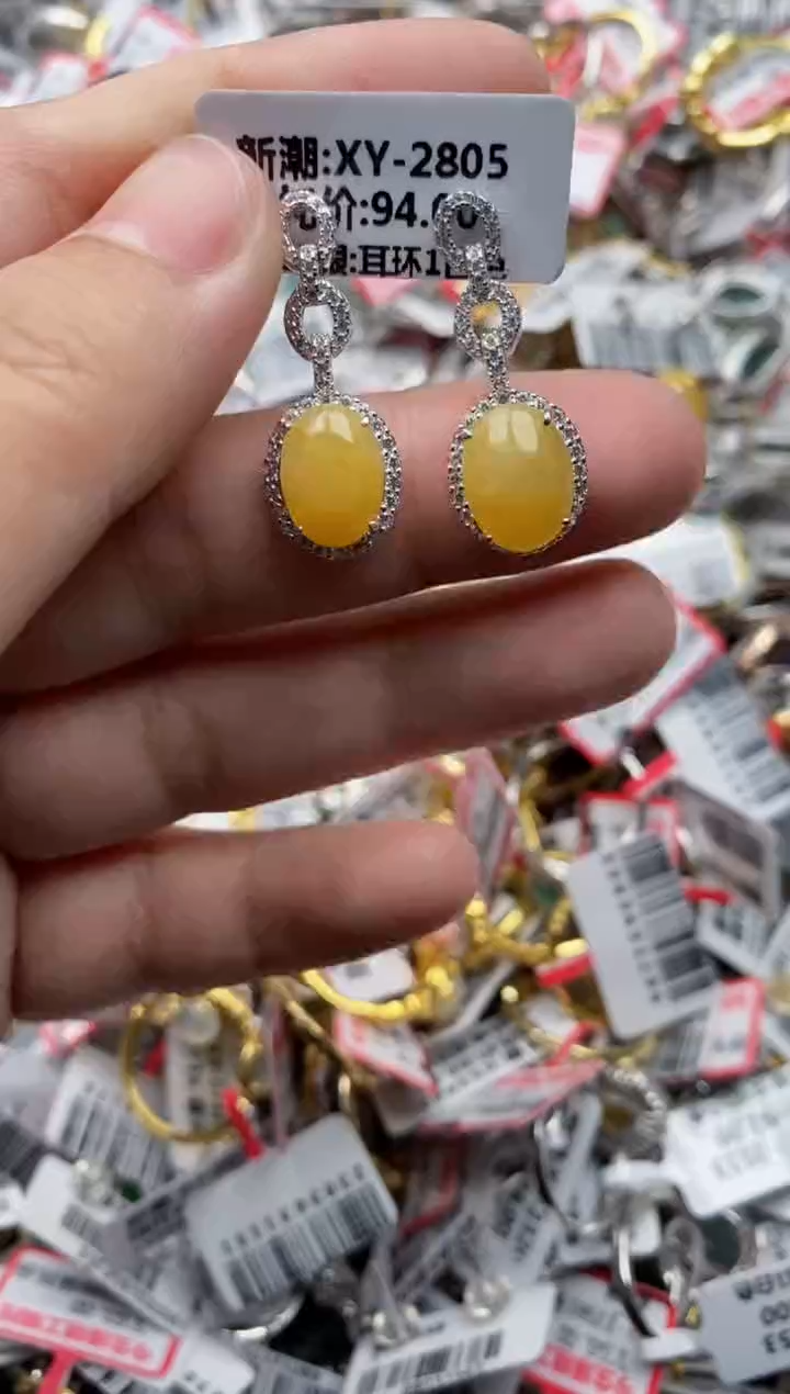 【闪购商品】翡翠戒指银S925镶嵌111111---9