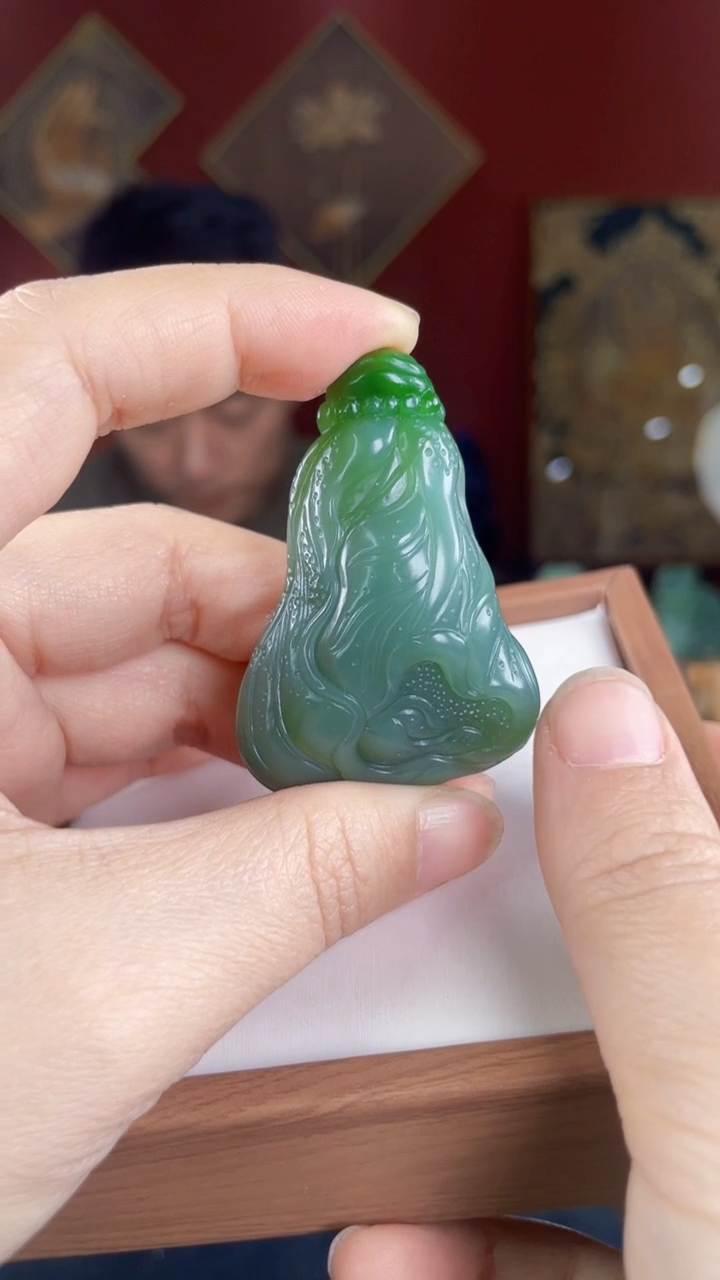 【闪购商品】和田玉未镶嵌颈饰白菜