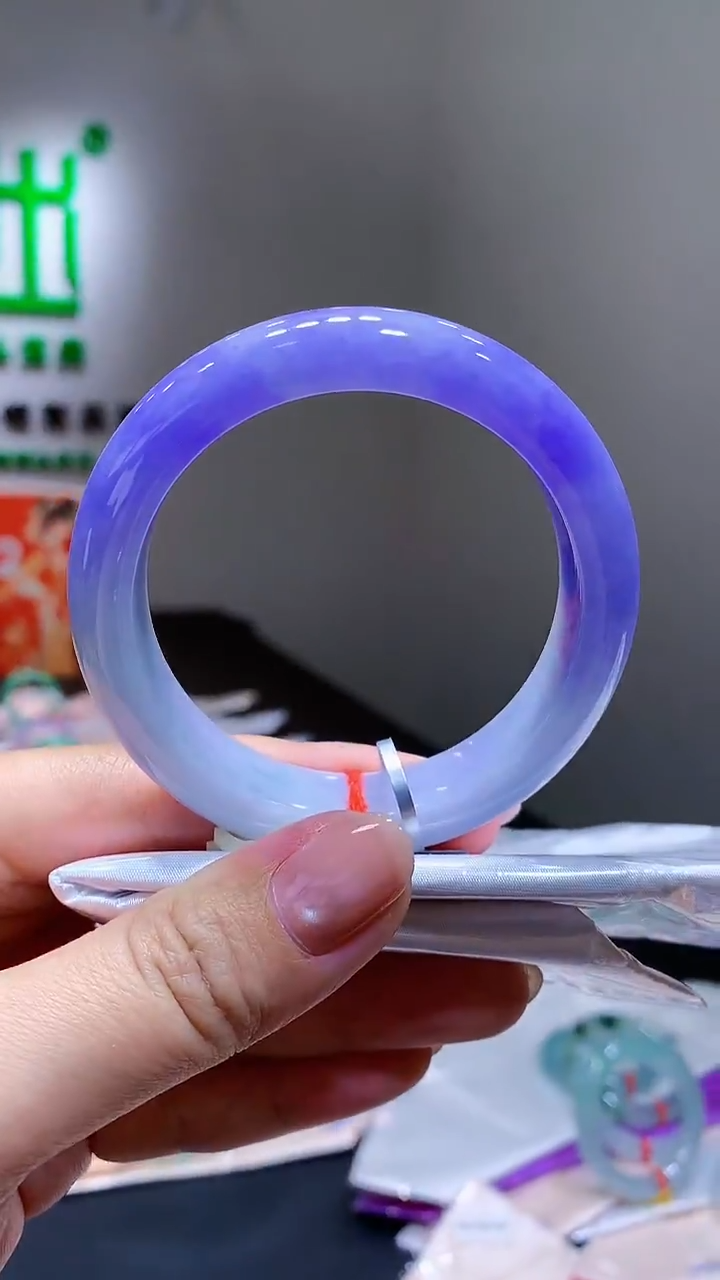 未镶嵌手镯翡翠k504天然A货缅甸翡翠55.7总价26万定金2万