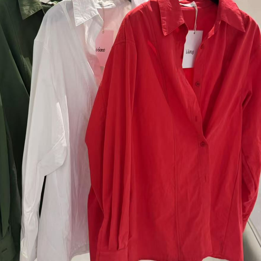 卡麦酱-JUNJUN 红色衬衫 66000