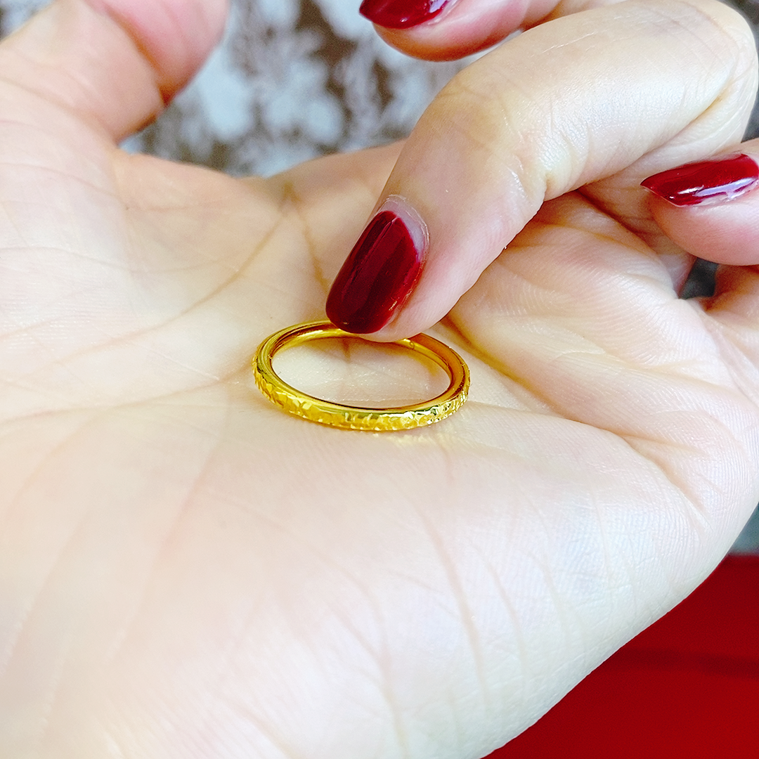 合金戒指 时尚百搭碎冰冰戒指