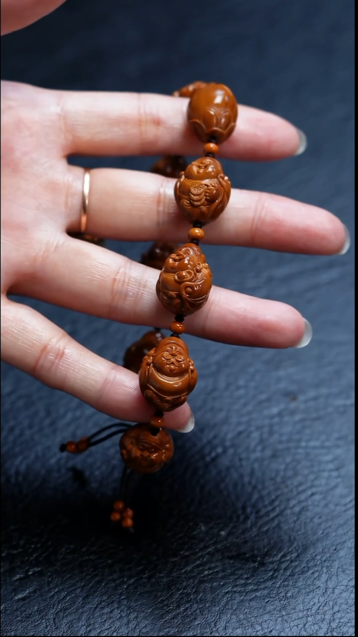 橄榄核吊坠苏工橄榄核