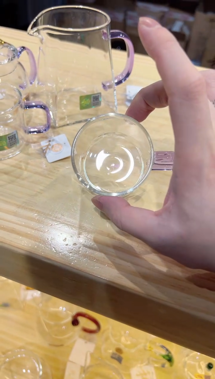 禾器-言卿壶-浅紫色+瀚然茶海浅紫色++++