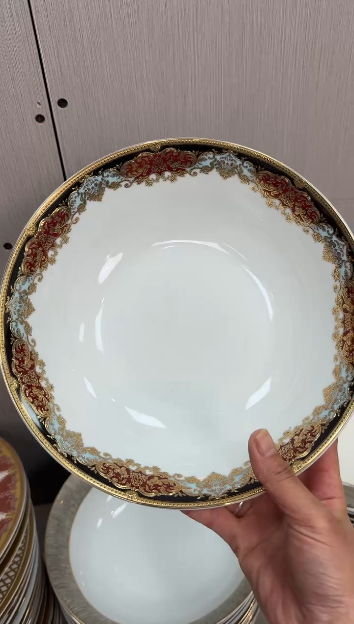 【闪购商品】瓷片9英寸汤碗福利款