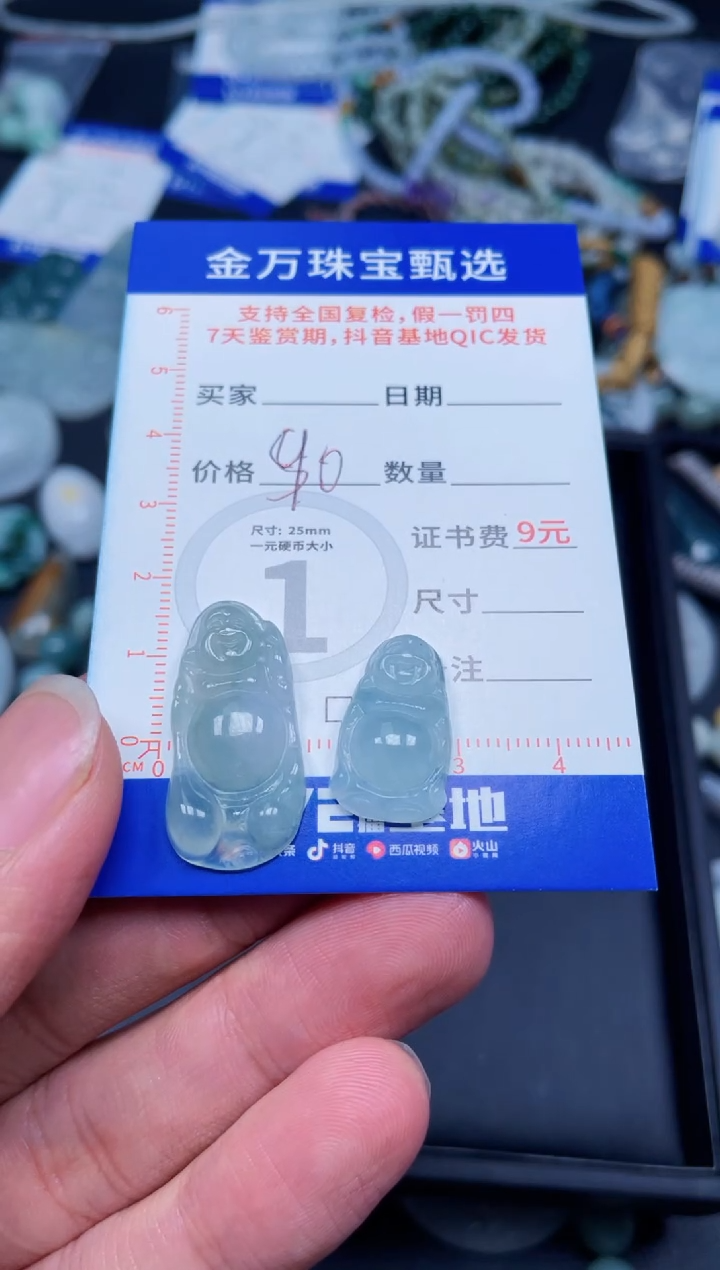 【闪购商品】翡翠颈饰未镶嵌天然翡翠a货