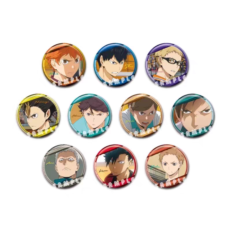 【国现】排球少年 吧唧挂件立牌冰箱贴 闪耀吧唧 少年情热系列