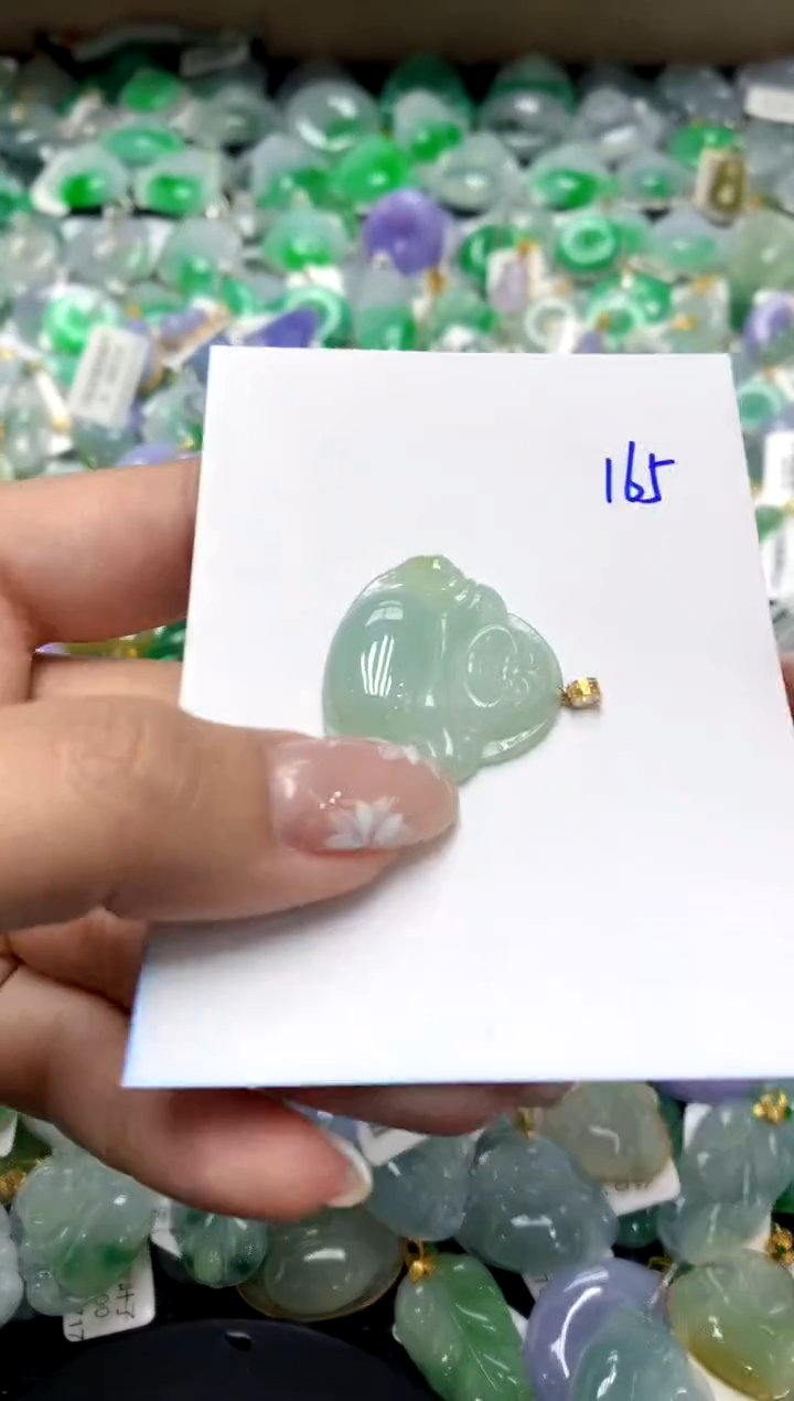 【闪购商品】翡翠颈饰18K金镶嵌111111111111111111