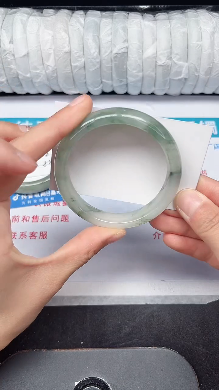 未镶嵌手镯石英质玉414-56/57