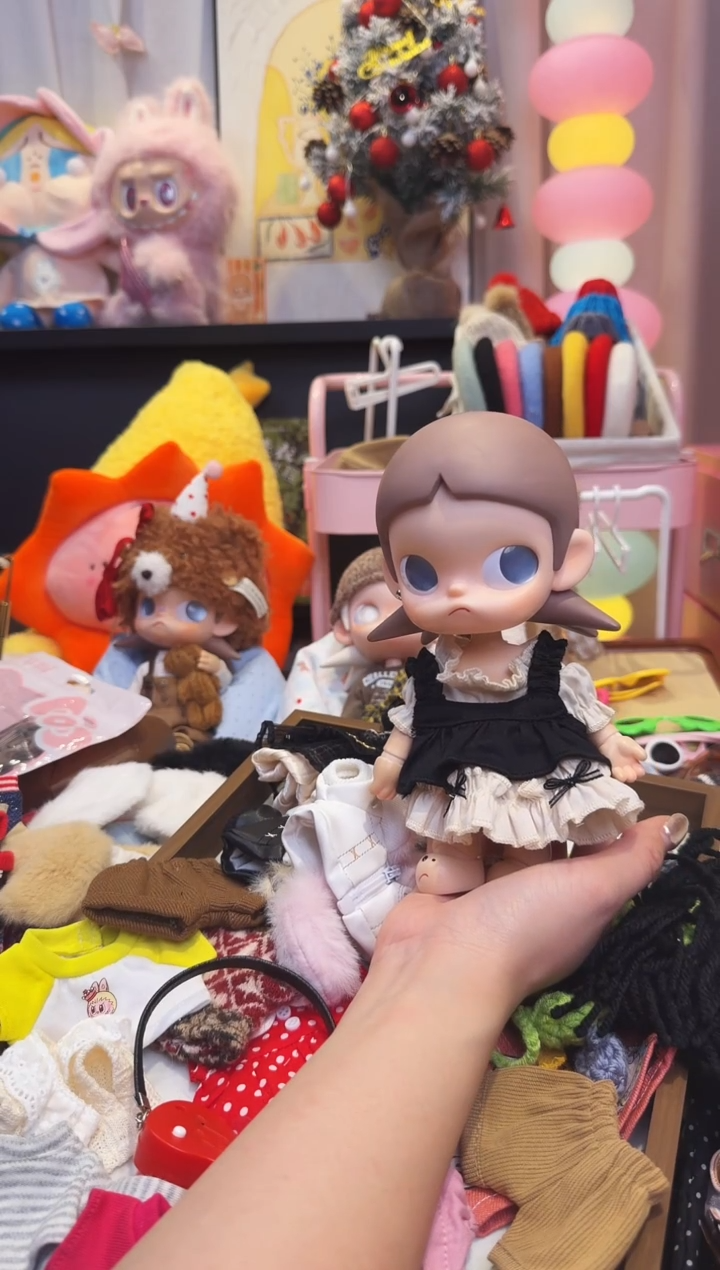 蝴蝶结两件套嘎子姐衣服